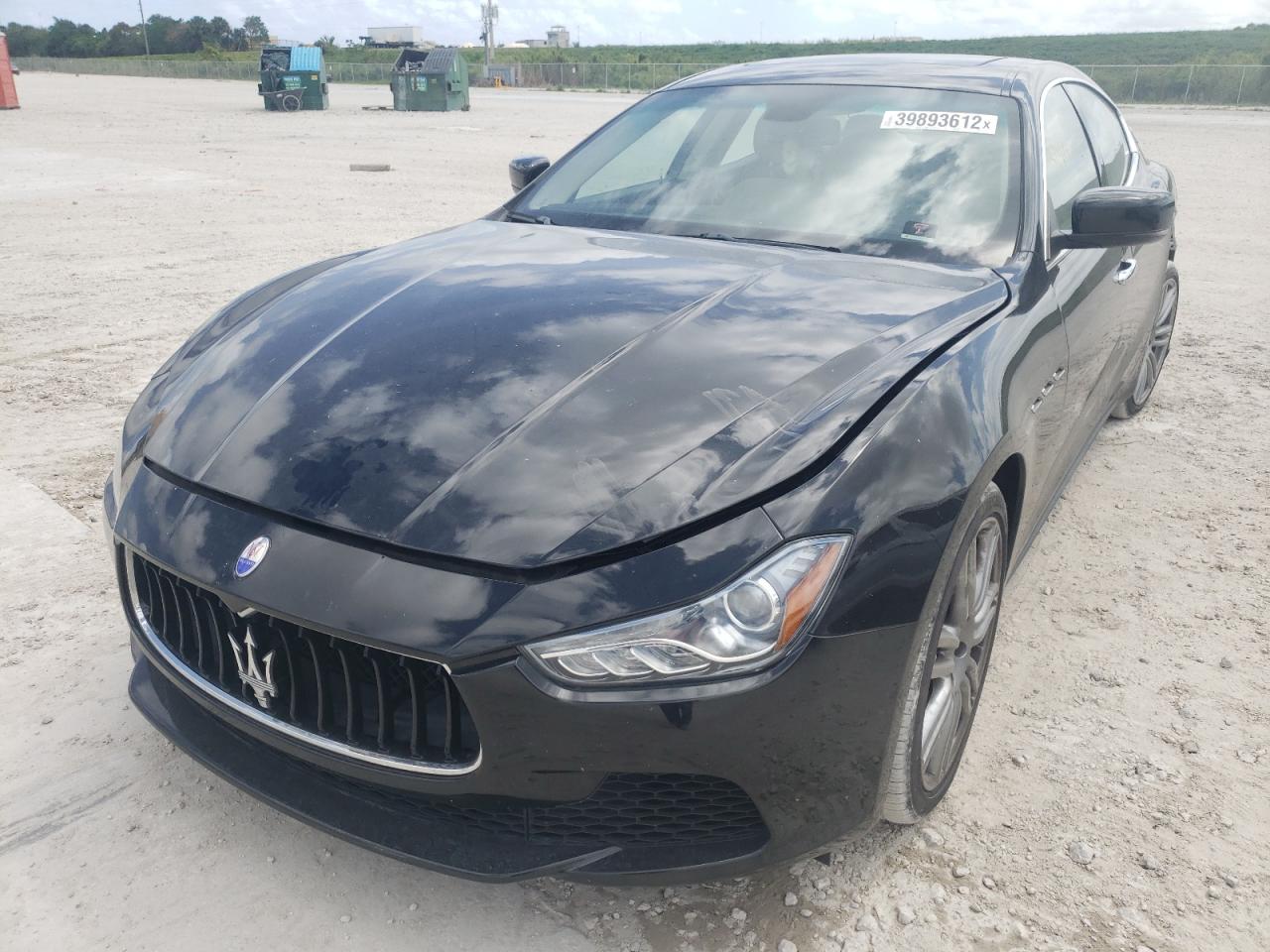 Photo 2 from auction – 2016 MASERATI GHIBLI with VIN ZAM57XSA8G1189139