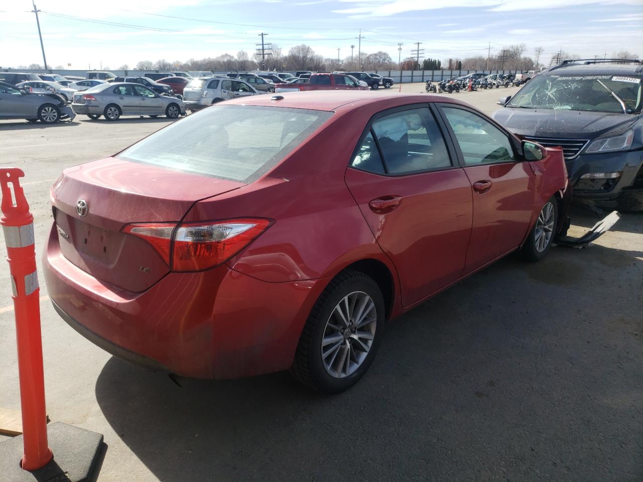 Photo 4 from auction – 2014 TOYOTA COROLLA L with VIN 5YFBURHE4EP129812