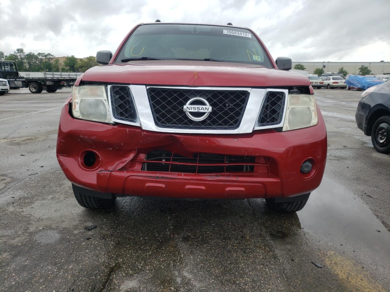 Photo 9 from auction – 2012 NISSAN PATHFINDER with VIN 5N1AR1NB8CC606221