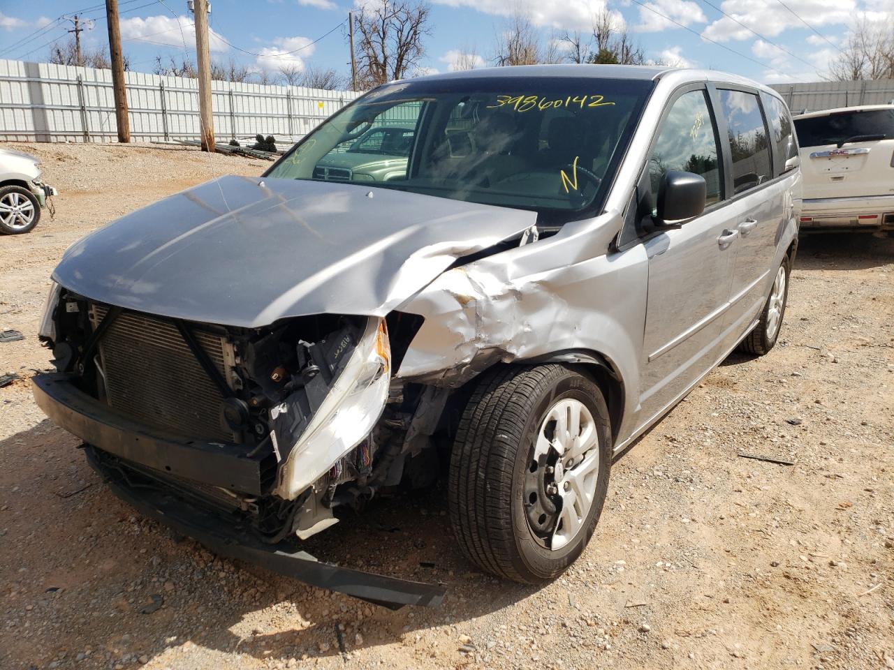Photo 2 from auction – 2016 DODGE GRAND CARA with VIN 2C4RDGBG4GR176905