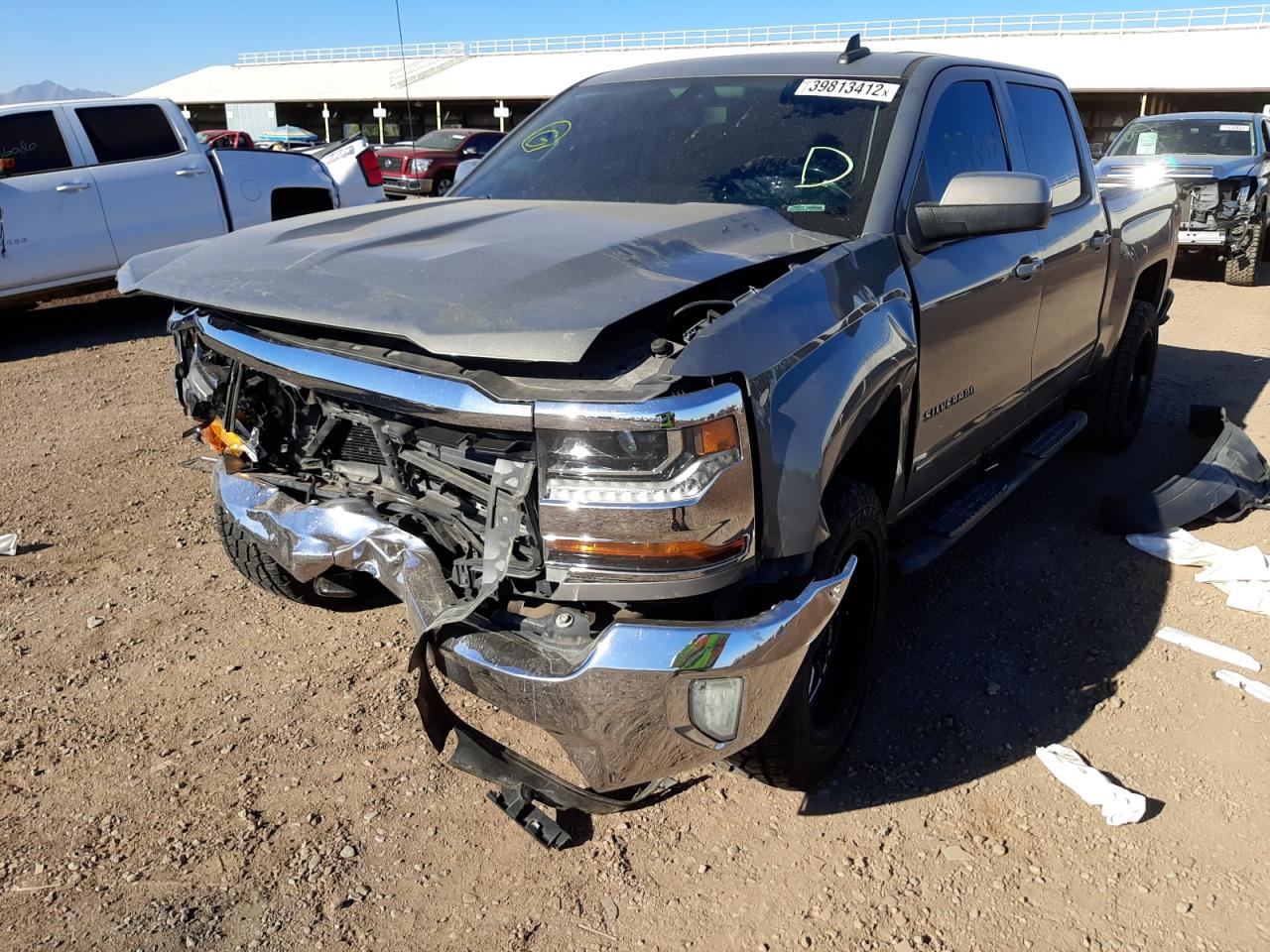 Photo 2 from auction – 2017 CHEVROLET SILVERADO with VIN 3GCPCREC9HG179742