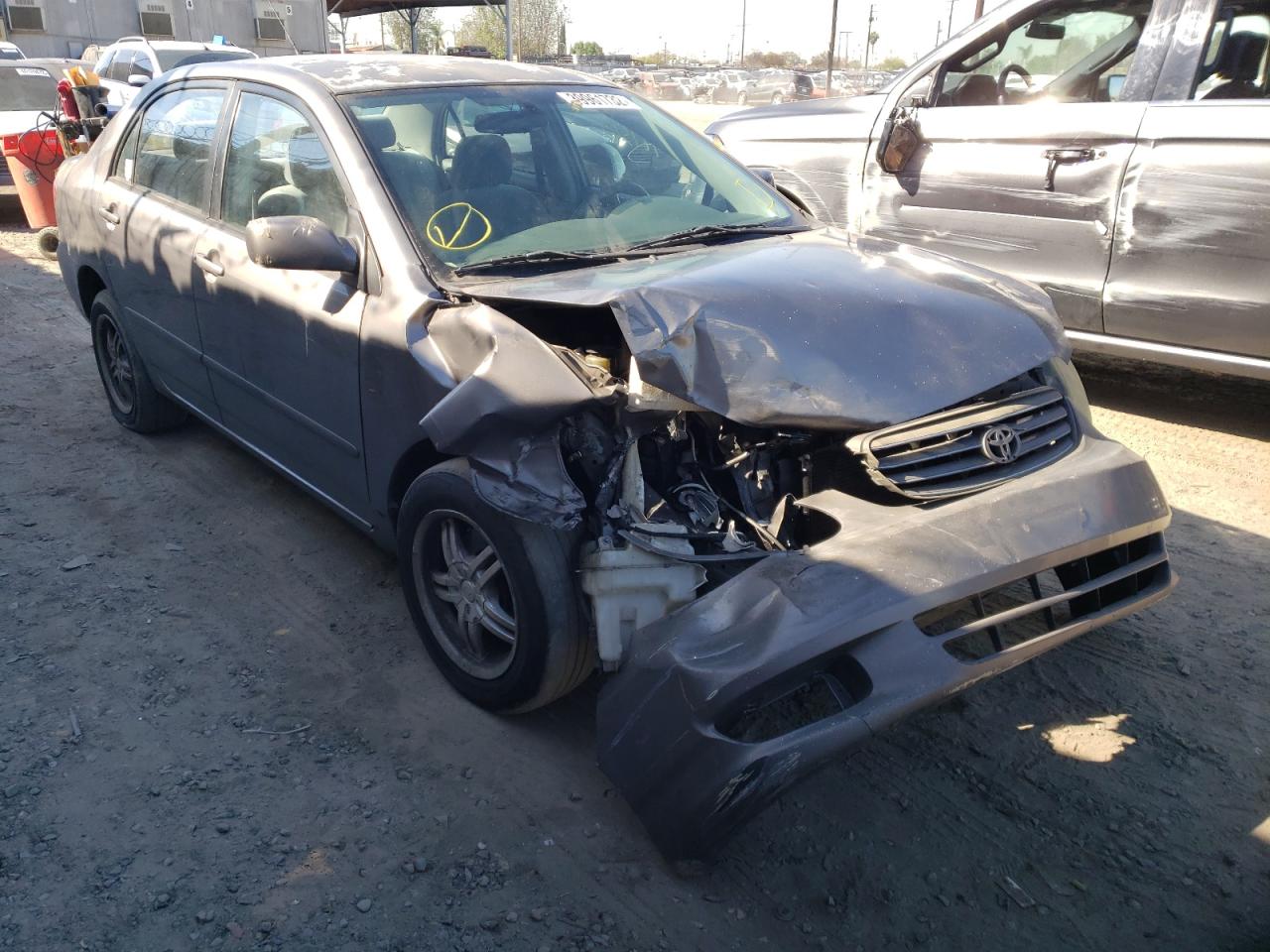 TOYOTA COROLLA CE 2004 with VIN 1NXBR32E84Z298445 - Photo from auction