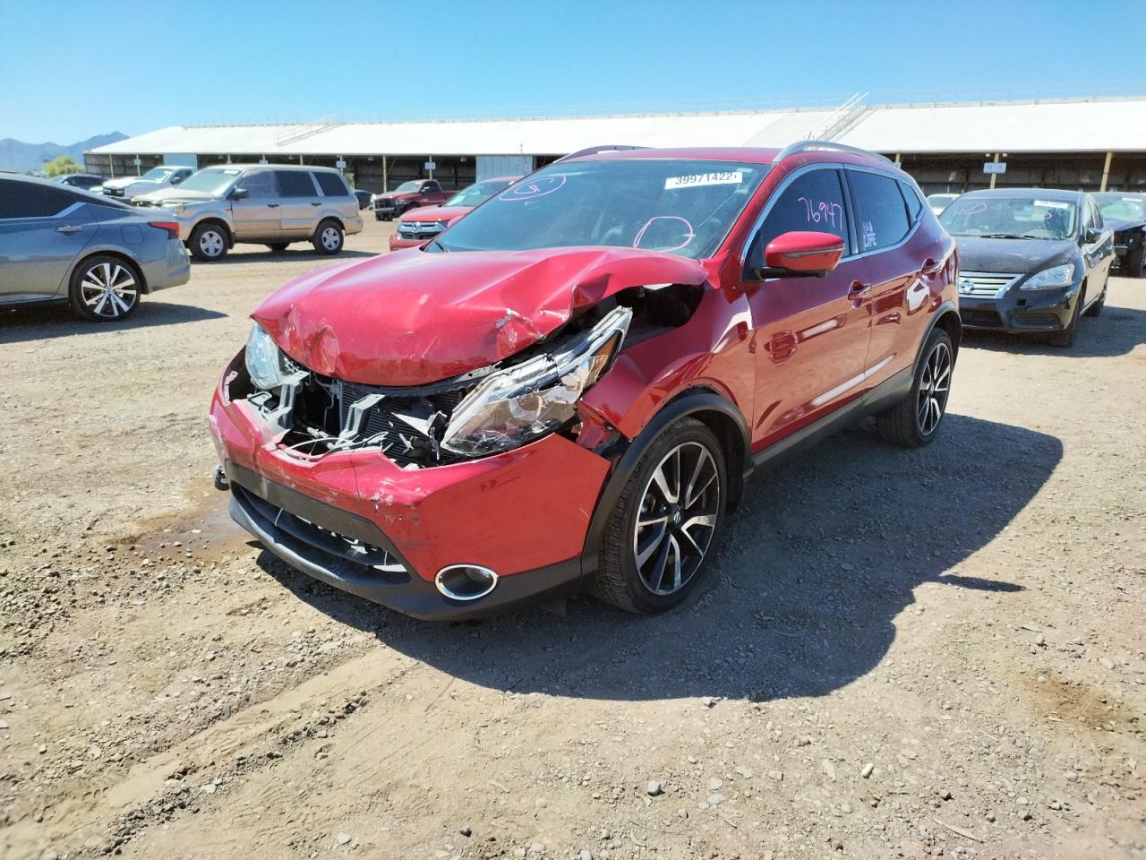 Photo 9 from auction – 2017 NISSAN ROGUE with VIN JN1BJ1CP3HW001384