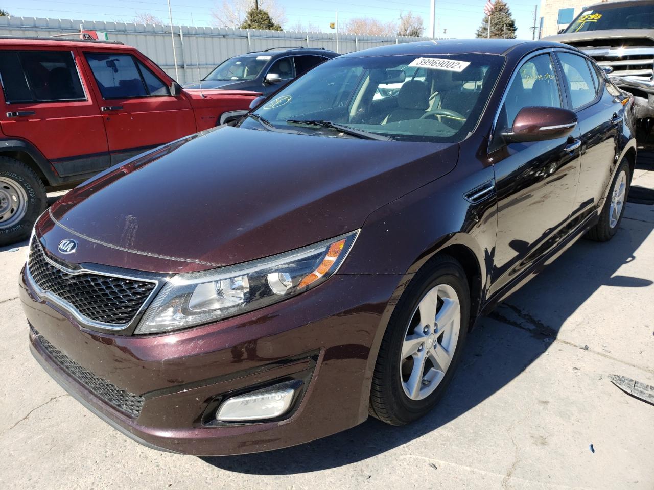 Photo 2 from auction – 2015 KIA OPTIMA LX with VIN 5XXGM4A70FG446548