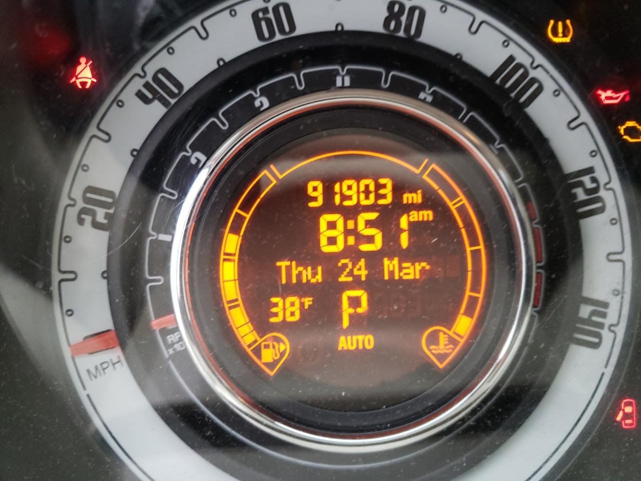 Photo 8 from auction – 2013 FIAT 500 POP with VIN 3C3CFFAR9DT752224