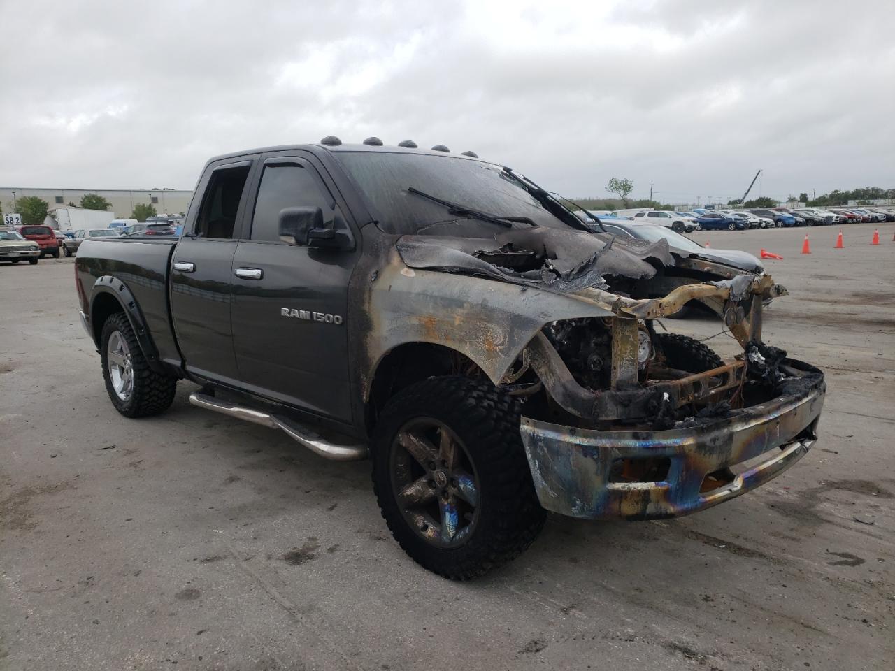 DODGE RAM 1500 2011 with VIN 1D7RB1GP8BS500723 - Photo from auction