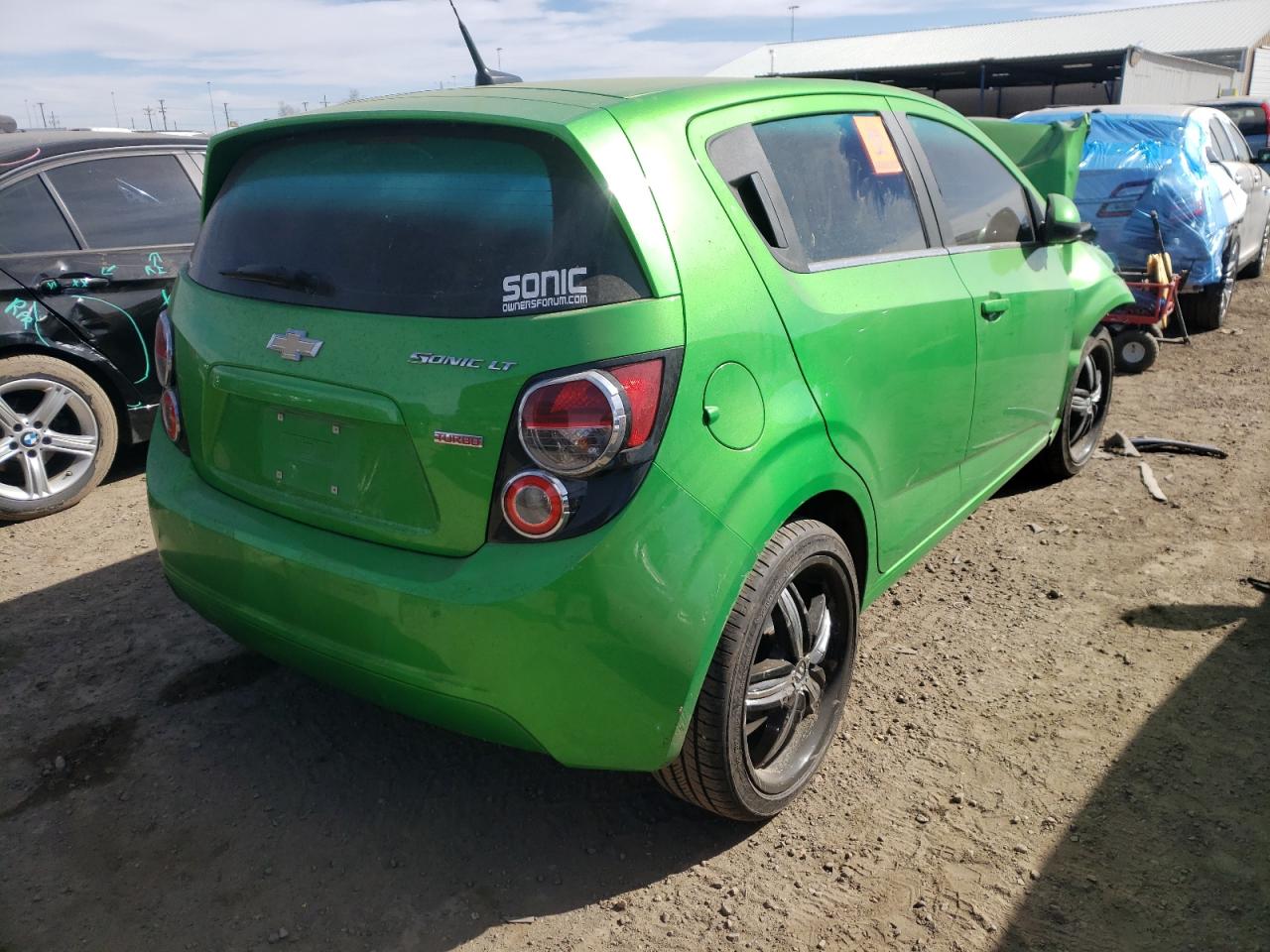 Photo 4 from auction – 2014 CHEVROLET SONIC LT with VIN 1G1JC6SB2E4227129