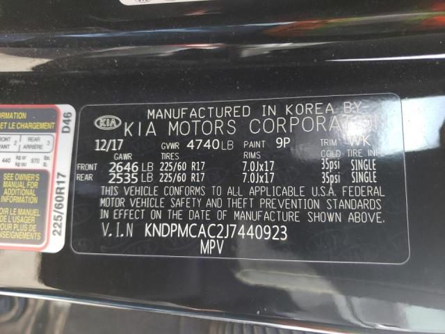 Photo 10 from auction – 2018 KIA SPORTAGE L with VIN KNDPMCAC2J7440923