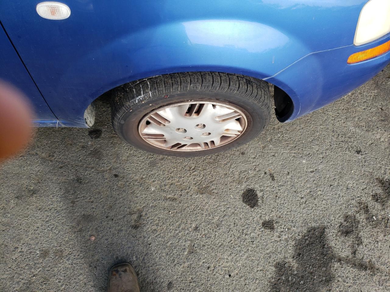 Photo 10 from auction – 2006 CHEVROLET AVEO BASE with VIN KL1TD56636B543616