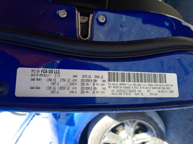 Photo 10 from auction – 2015 DODGE JOURNEY CR with VIN 3C4PDCGG1FT650376