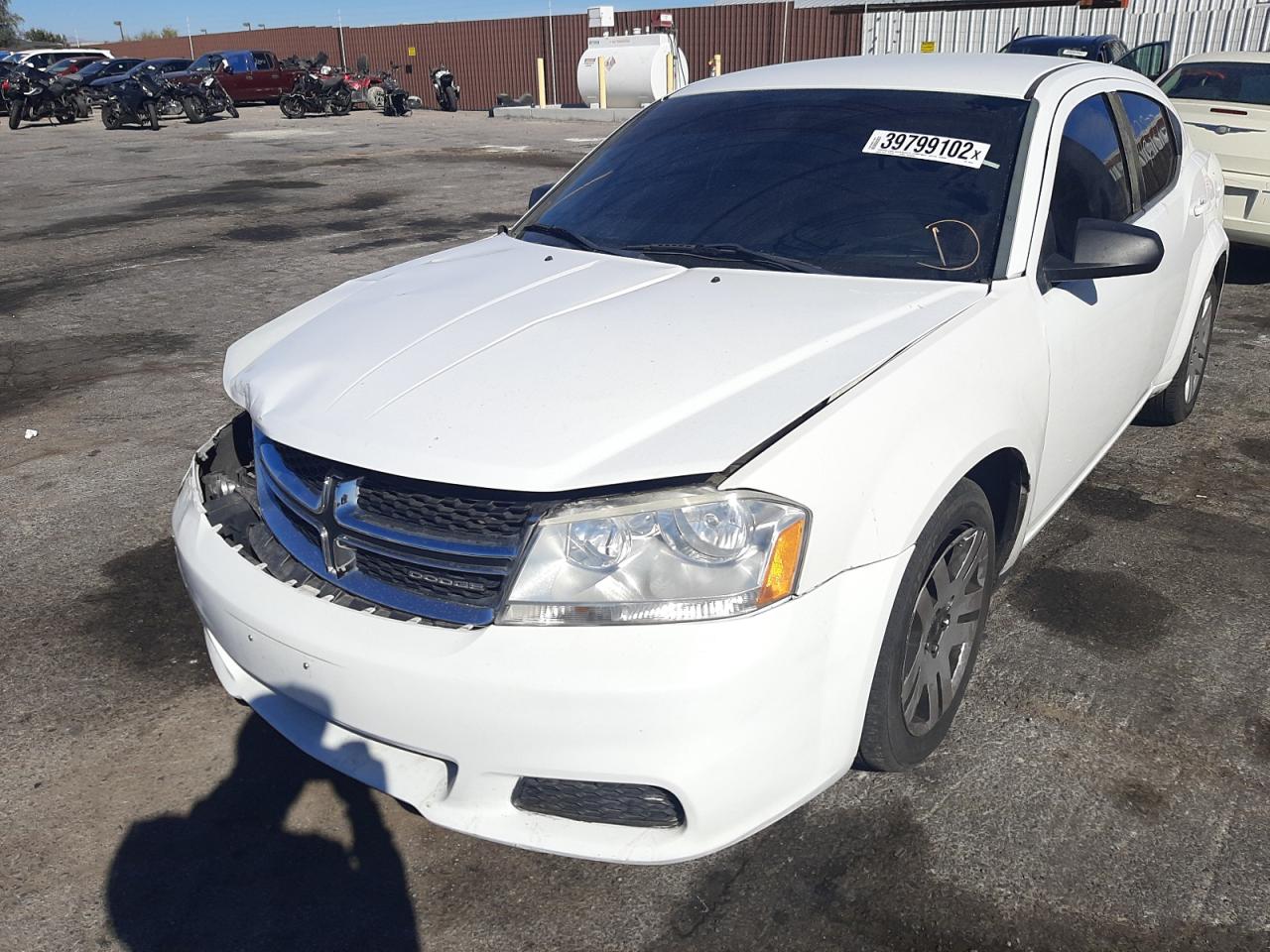 Zdjęcie 2 z aukcji – 2012 DODGE AVENGER SE z VIN 1C3CDZAB1CN193521
