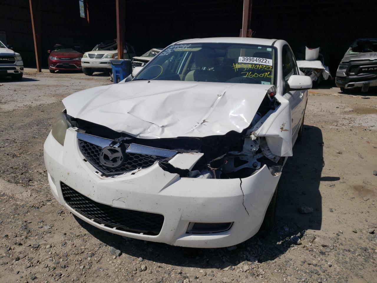 Photo 9 from auction – 2007 MAZDA 3 I with VIN JM1BK32F971760096
