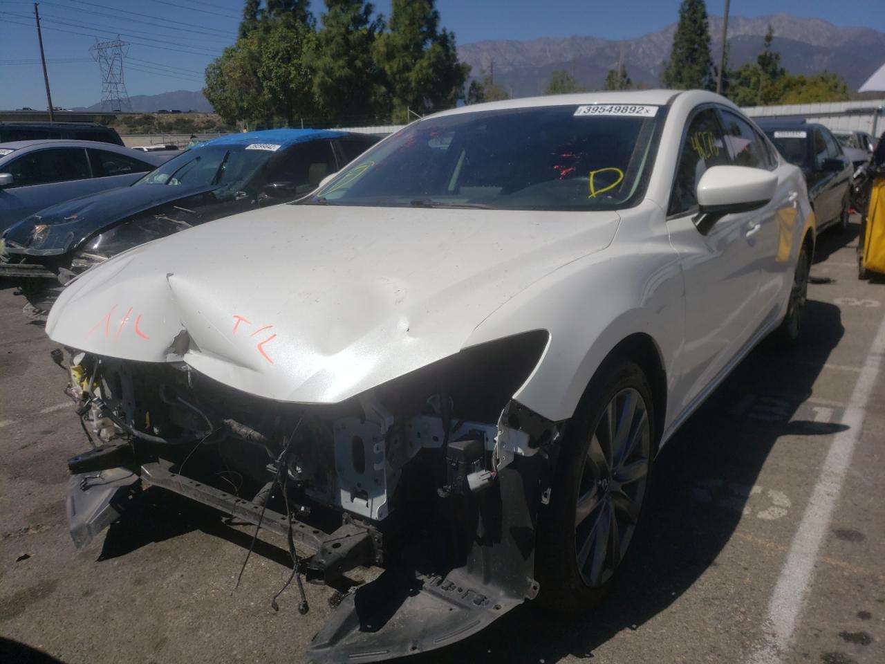 Photo 2 from auction – 2018 MAZDA 6 TOURING with VIN JM1GL1VM3J1329066
