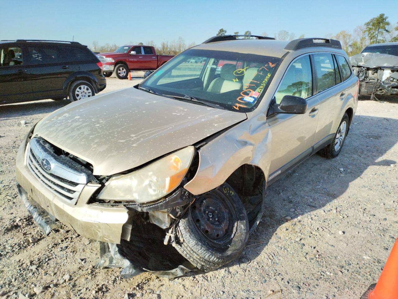 Photo 2 from auction – 2010 SUBARU OUTBACK 2. with VIN 4S4BRCAC4A3334343