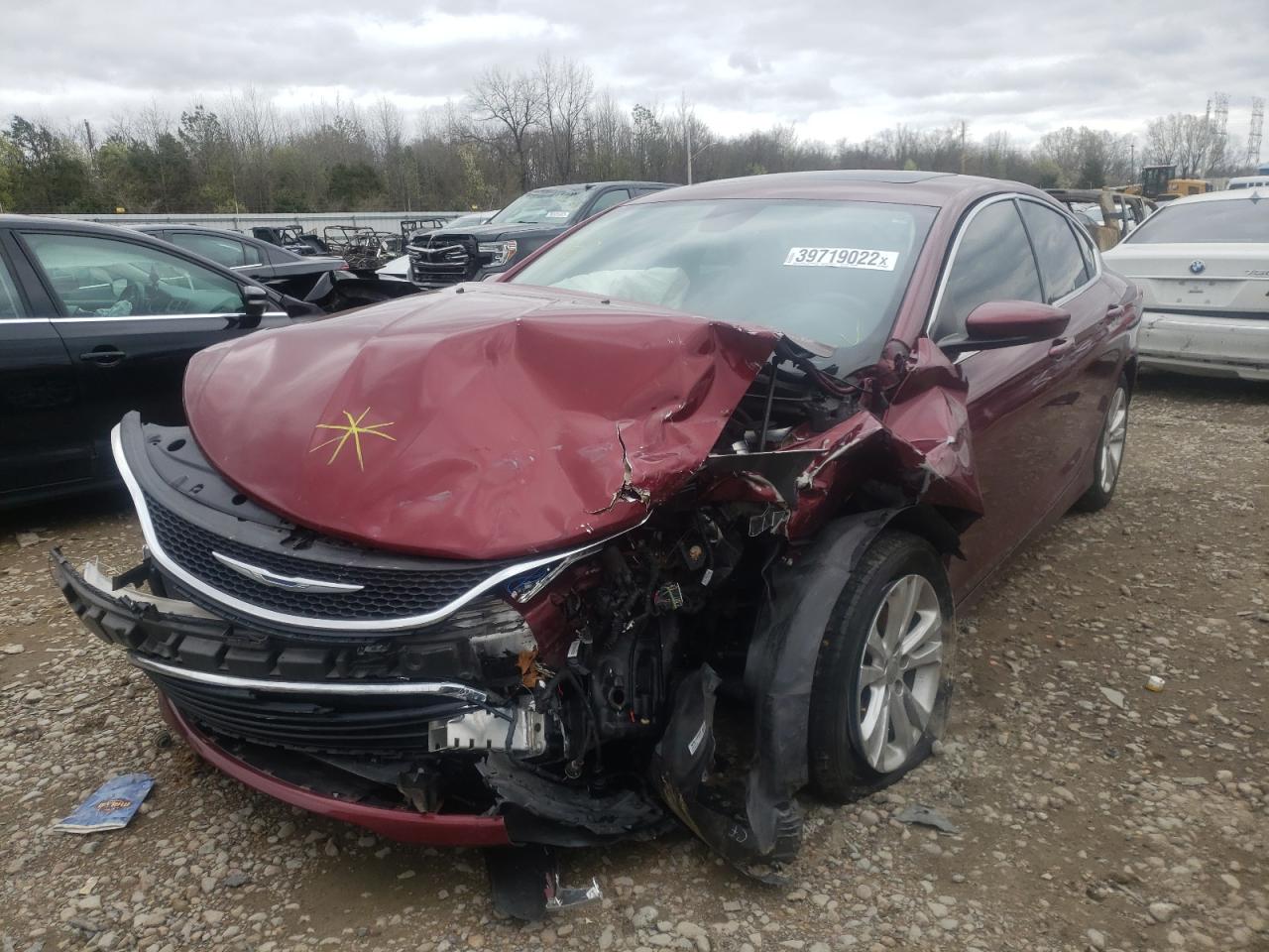 Photo 2 from auction – 2015 CHRYSLER 200 LIMITE with VIN 1C3CCCAB2FN636764