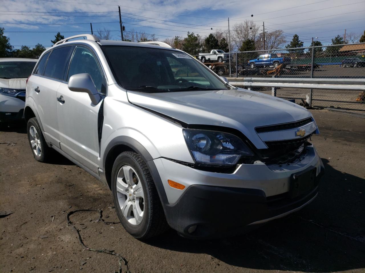 CHEVROLET CAPTIVA LS 2015 with VIN 3GNAL2EK4FS506229 - Photo from auction