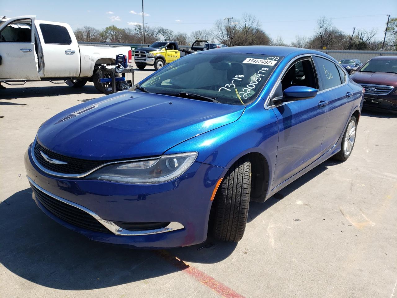 Photo 2 from auction – 2016 CHRYSLER 200 LIMITE with VIN 1C3CCCAB9GN178142