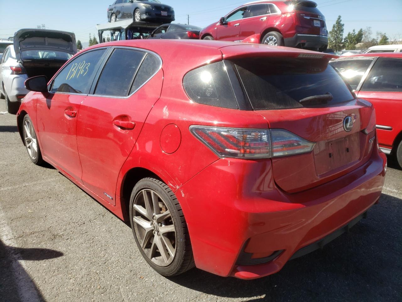 Photo 3 from auction – 2014 LEXUS CT 200 with VIN JTHKD5BH0E2194648