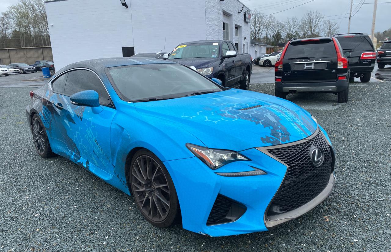 LEXUS RC-F 2015 with VIN JTHHP5BC4F5000595 - Photo from auction