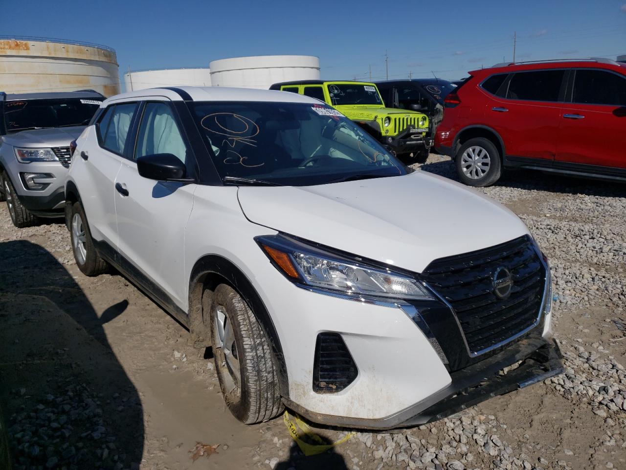NISSAN KICKS S 2021 with VIN 3N1CP5BVXML554530 - Photo from auction