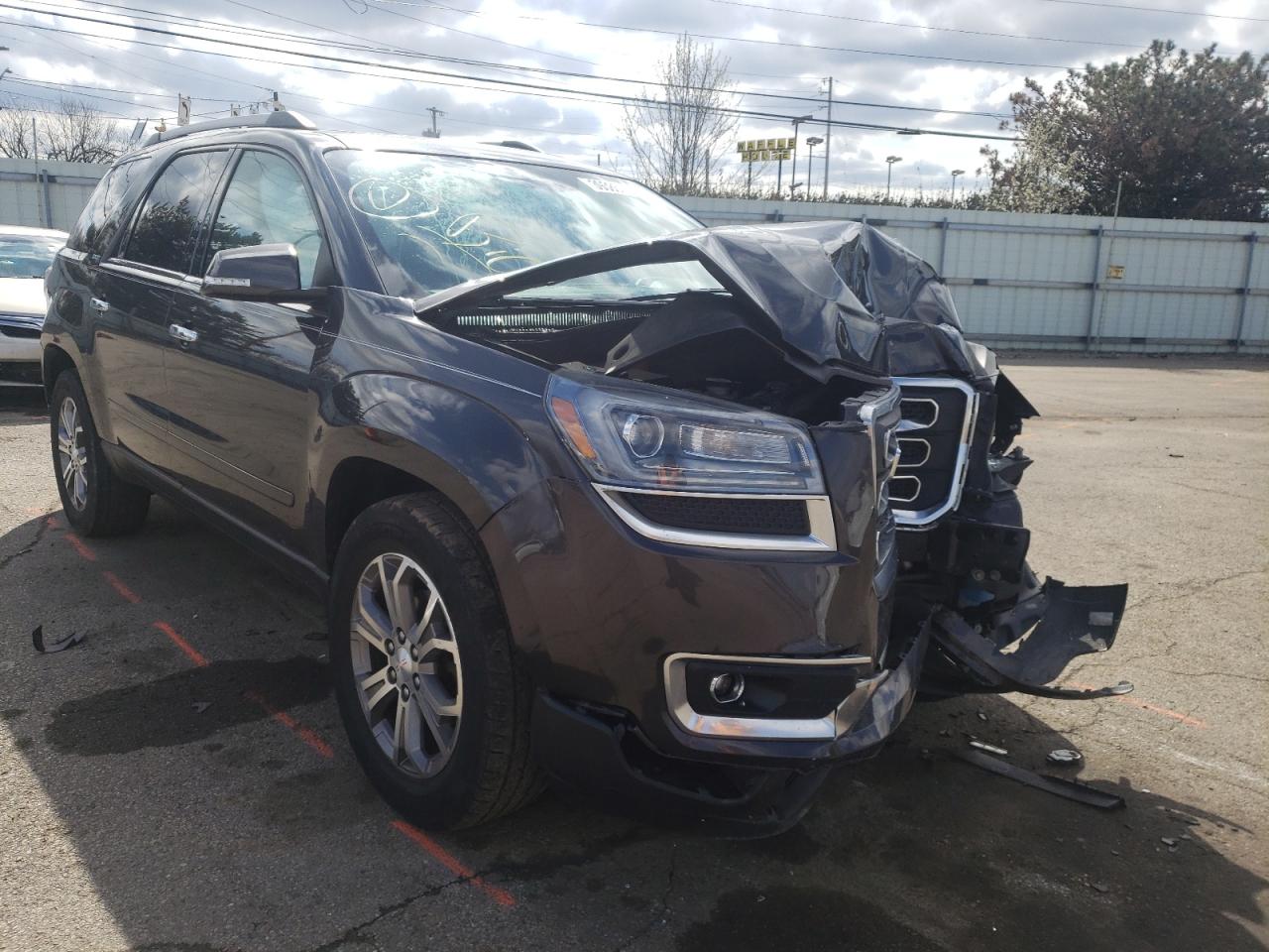 Photo 1 from auction – 2014 GMC ACADIA SLT with VIN 1GKKRRKD9EJ363521