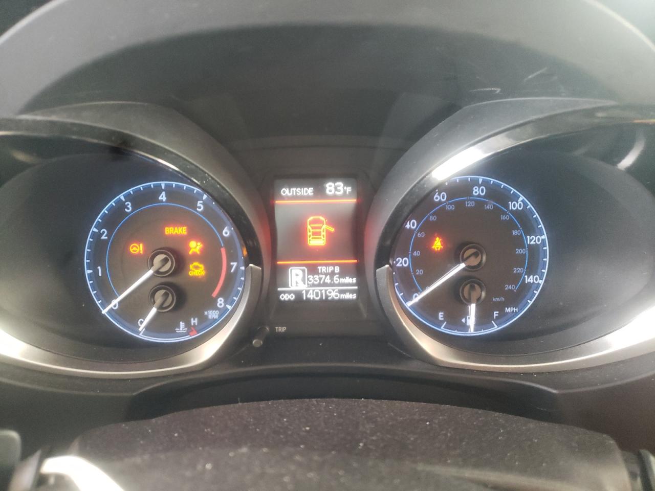 Photo 8 from auction – 2016 TOYOTA COROLLA L with VIN 2T1BURHE6GC601740
