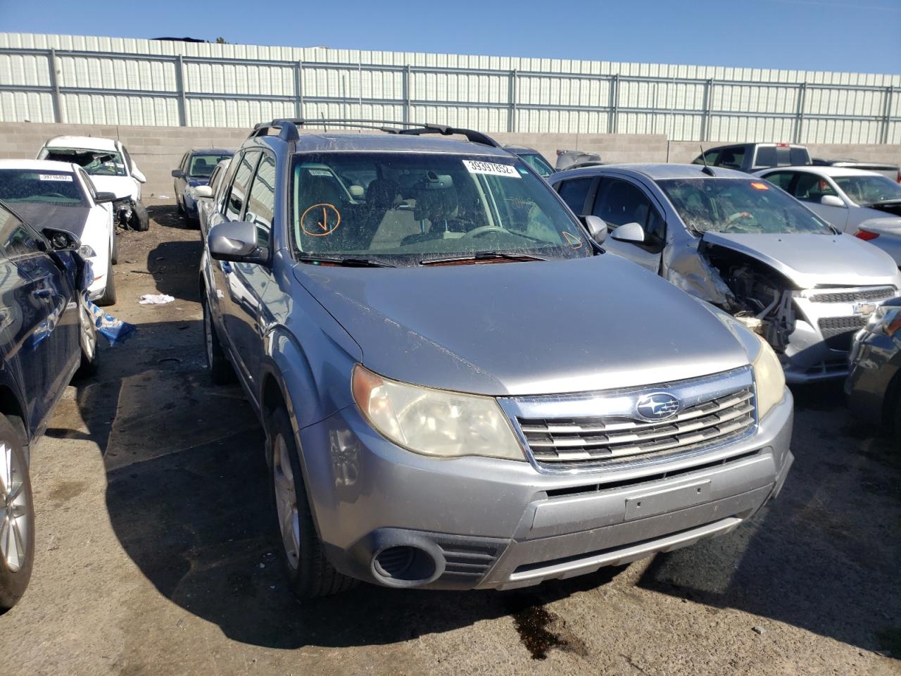 Photo 9 from auction – 2010 SUBARU FORESTER 2 with VIN JF2SH6CC5AG757772