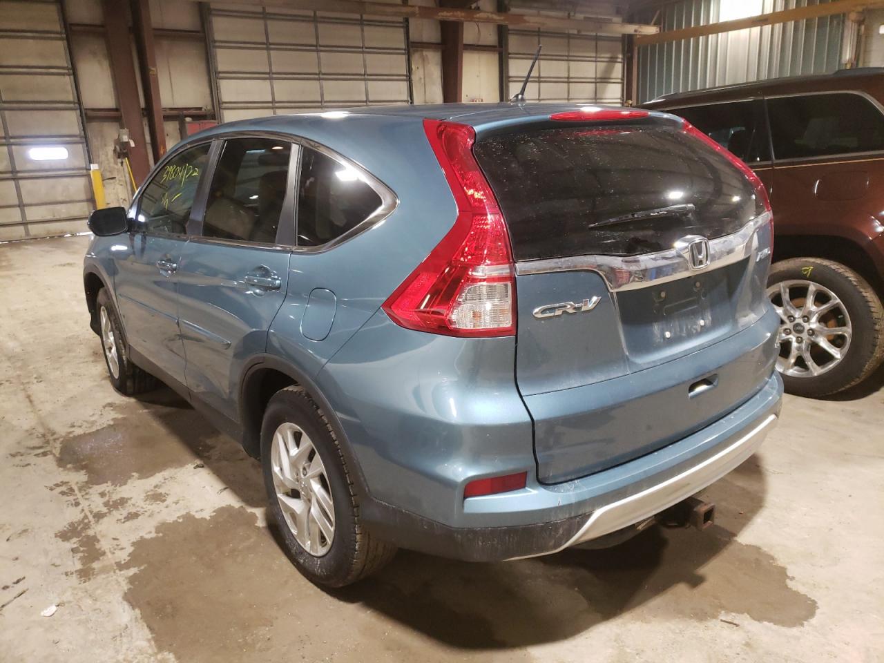 Photo 3 from auction – 2015 HONDA CR-V EX with VIN 5J6RM4H53FL051304