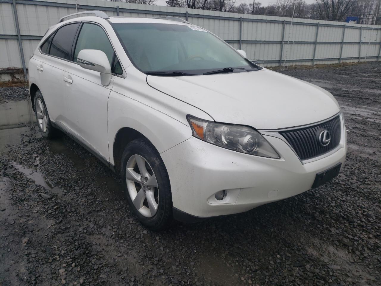 LEXUS RX 350 2010 with VIN 2T2BK1BA5AC071339 - Photo from auction