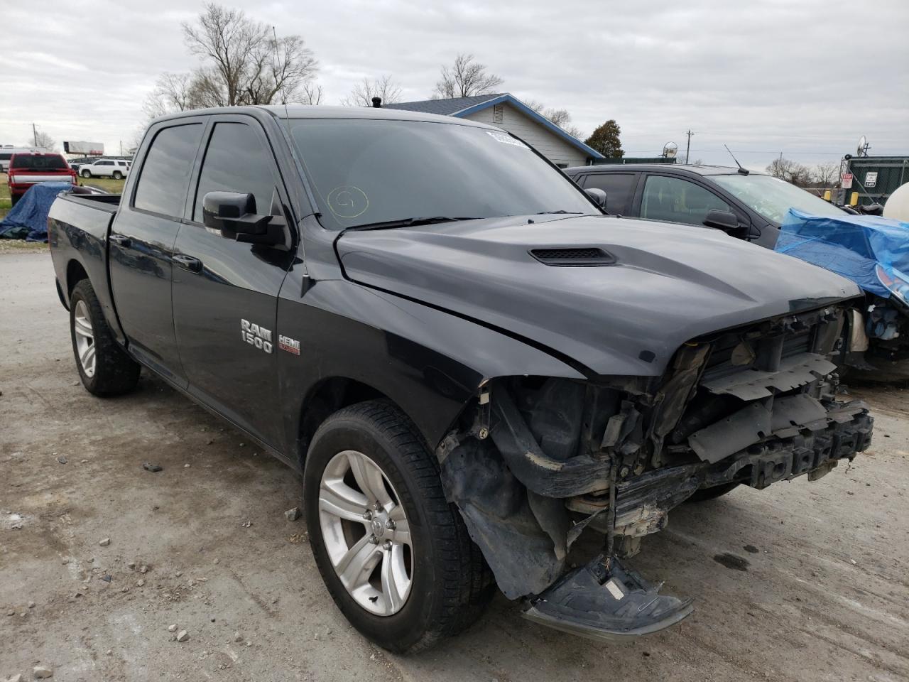 RAM 1500 SPORT 2016 with VIN 1C6RR6MT9GS369188 - Photo from auction