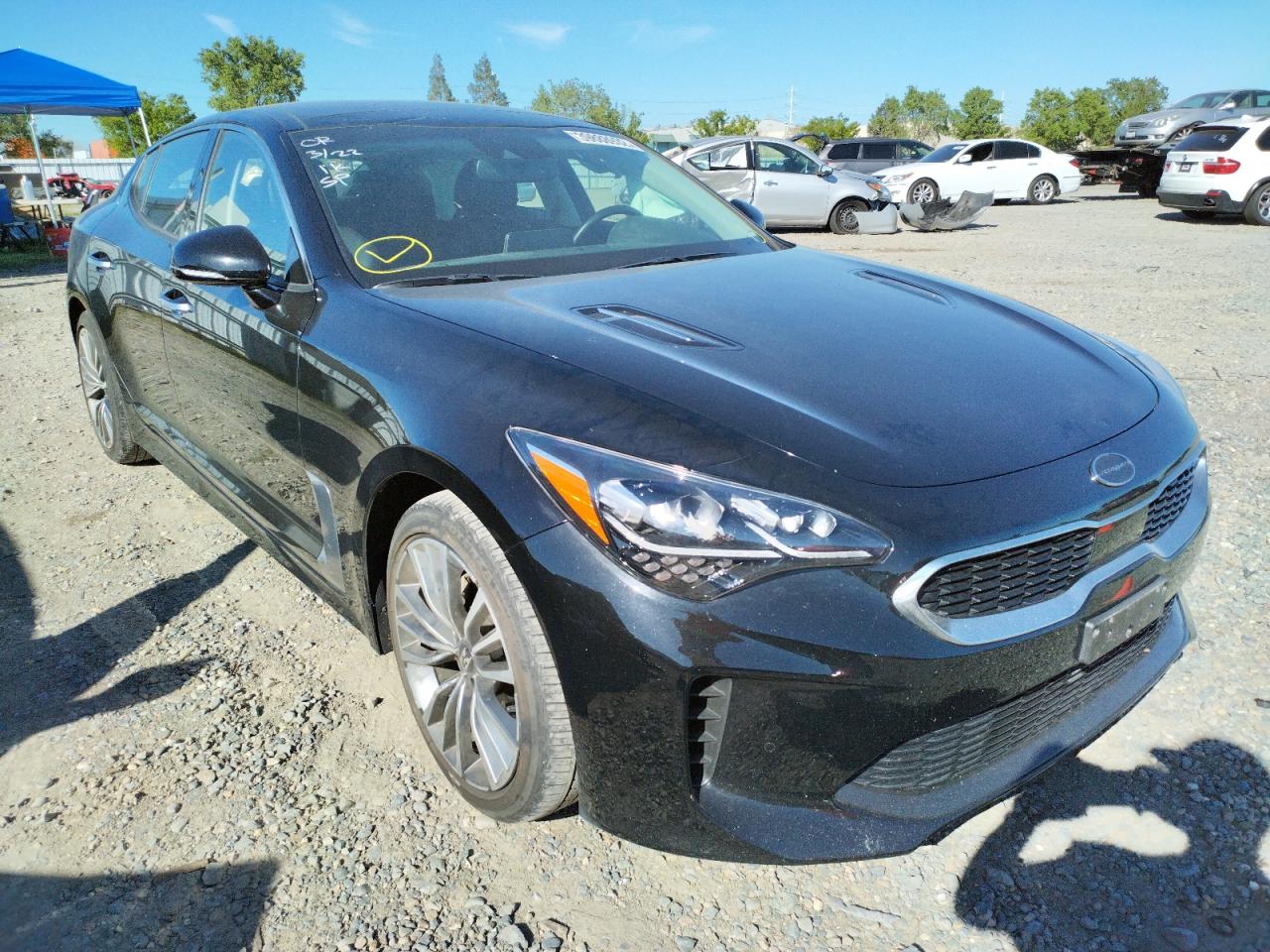 KIA STINGER PR 2018 with VIN KNAE25LA4J6012990 - Photo from auction