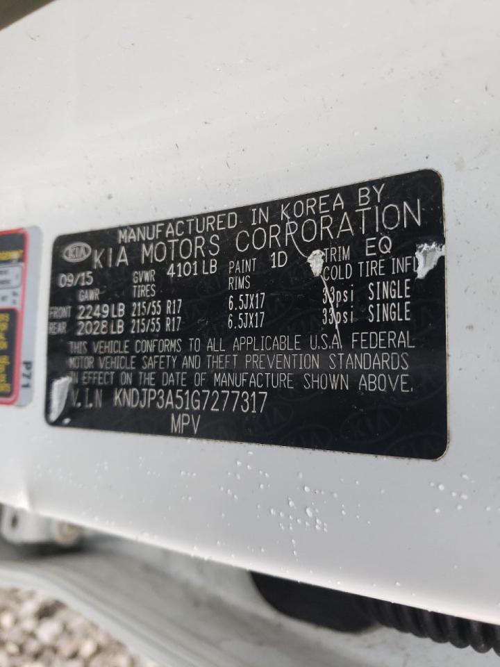 Photo 10 from auction – 2016 KIA SOUL + with VIN KNDJP3A51G7277317