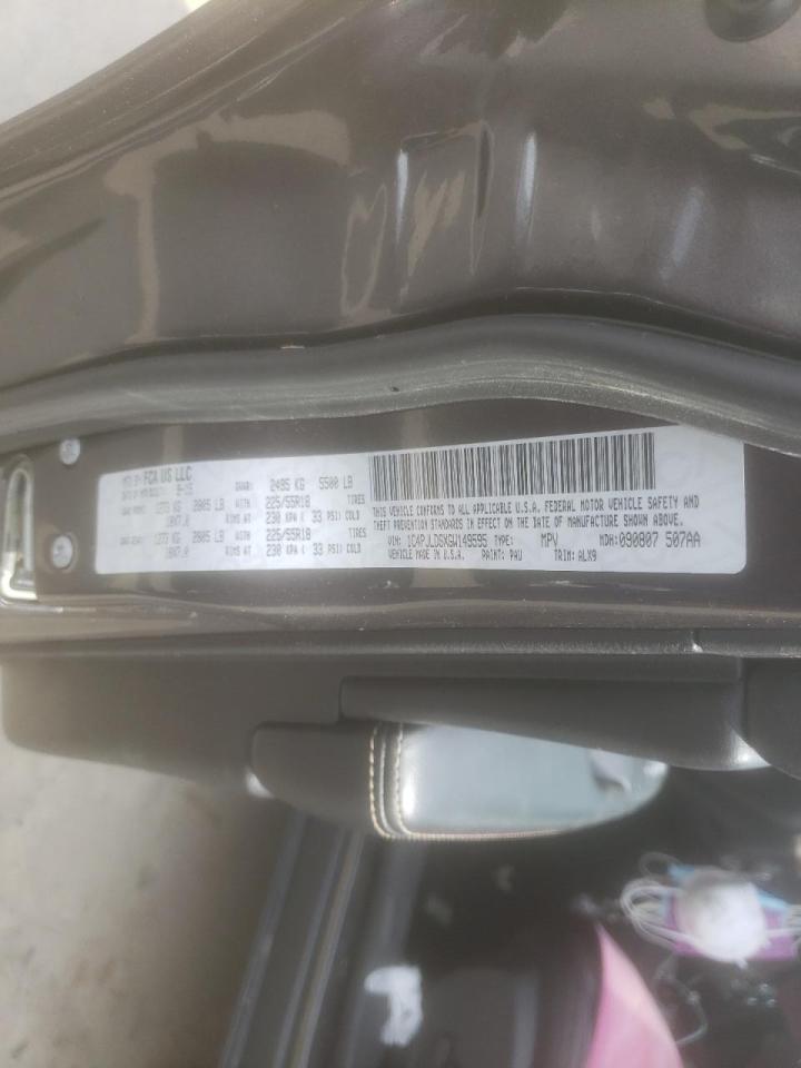 Photo 10 from auction – 2016 JEEP CHEROKEE L with VIN 1C4PJLDSXGW149595