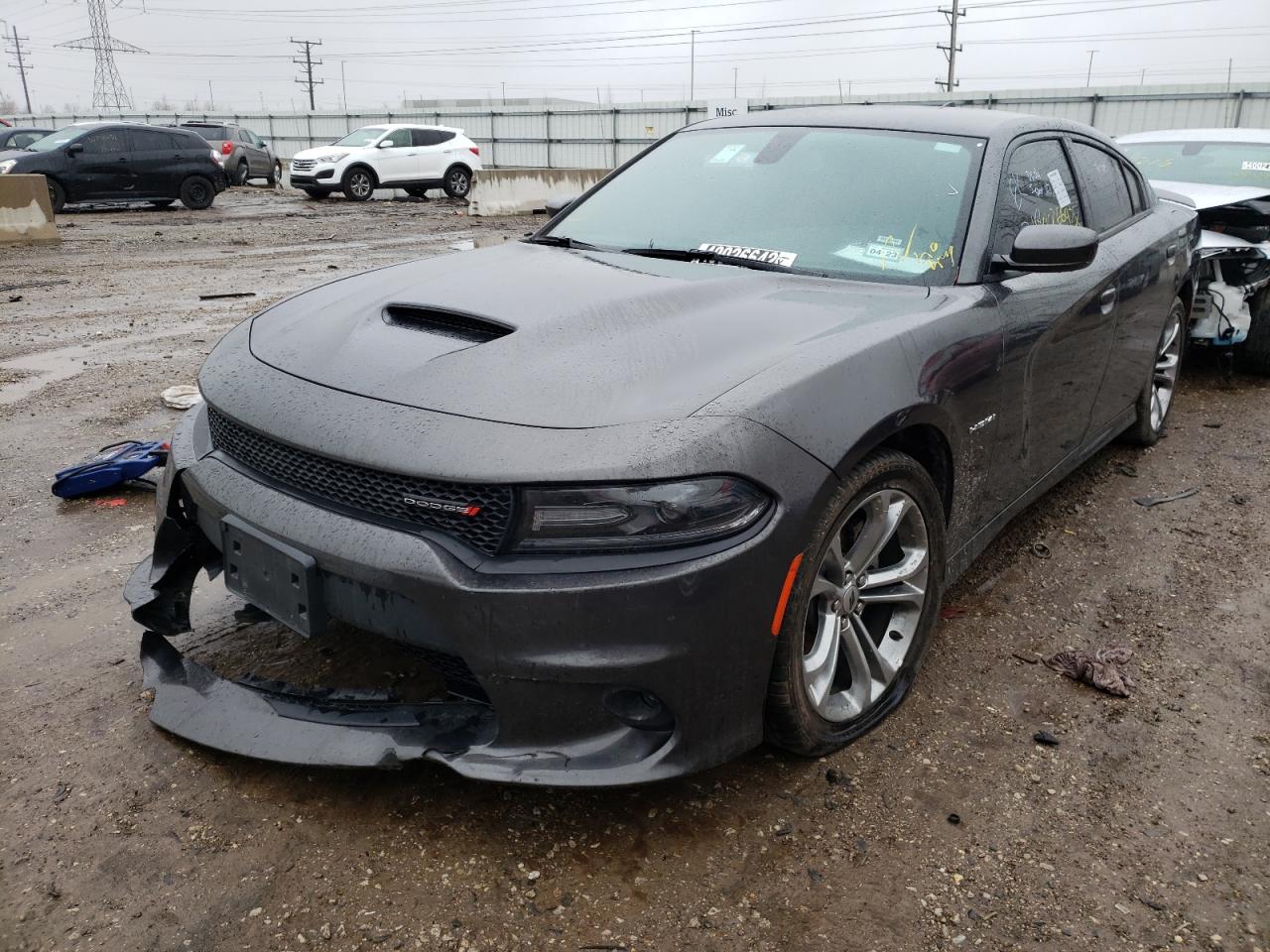 Photo 2 from auction – 2021 DODGE CHARGER R/ with VIN 2C3CDXCT0MH552958