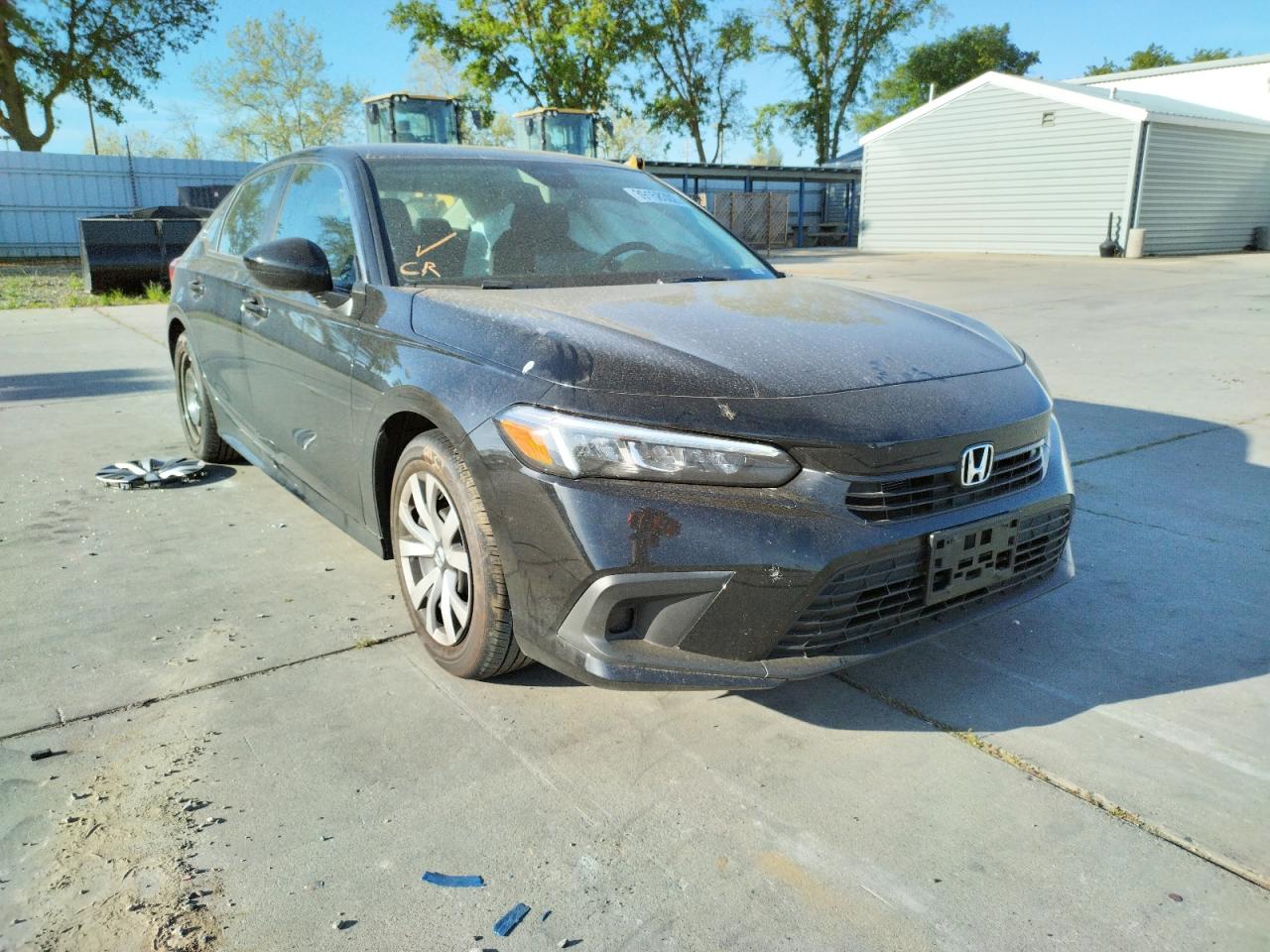 HONDA CIVIC 2022 with VIN 2HGFE2F23NH545369 - Photo from auction