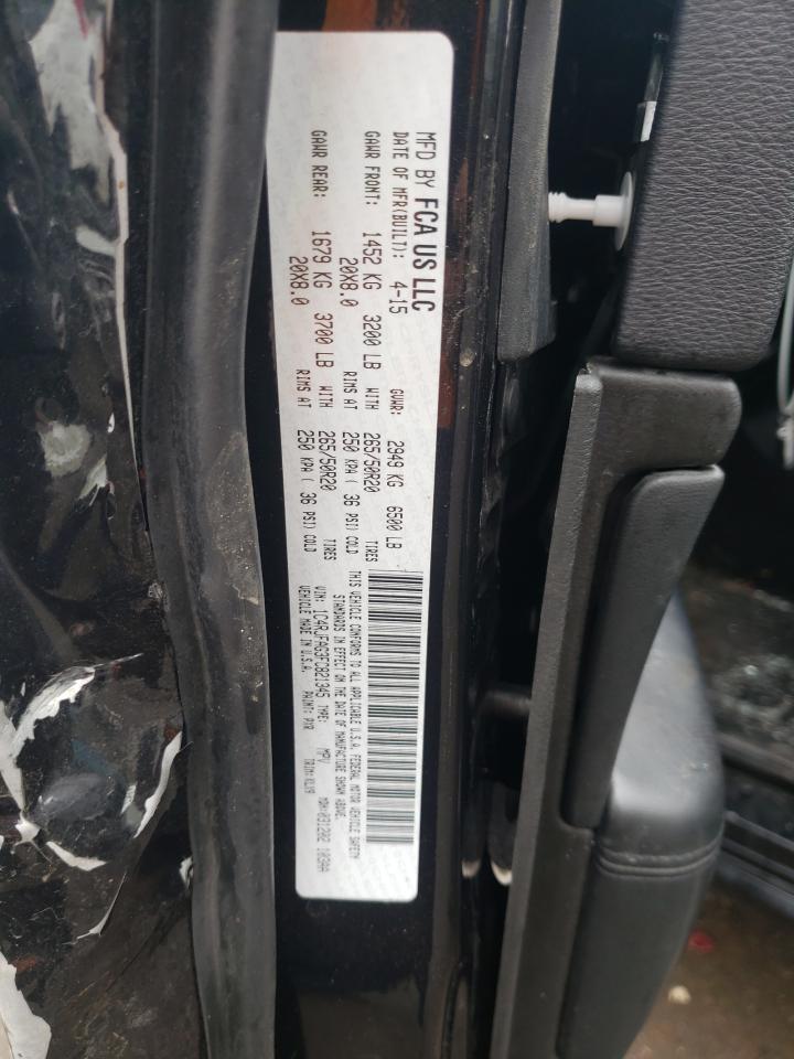 Photo 10 from auction – 2015 JEEP GRAND CHER with VIN 1C4RJFAG3FC821345