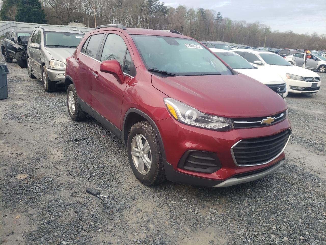Photo 1 from auction – 2018 CHEVROLET TRAX 1LT with VIN 3GNCJPSB9JL172668