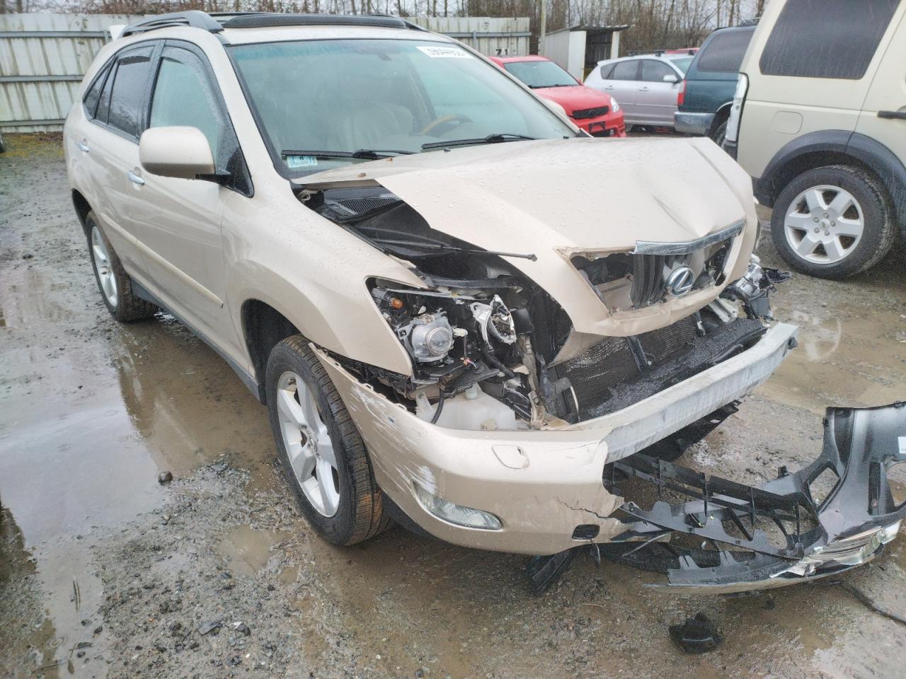 LEXUS RX 350 2008 with VIN 2T2HK31U08C086505 - Photo from auction