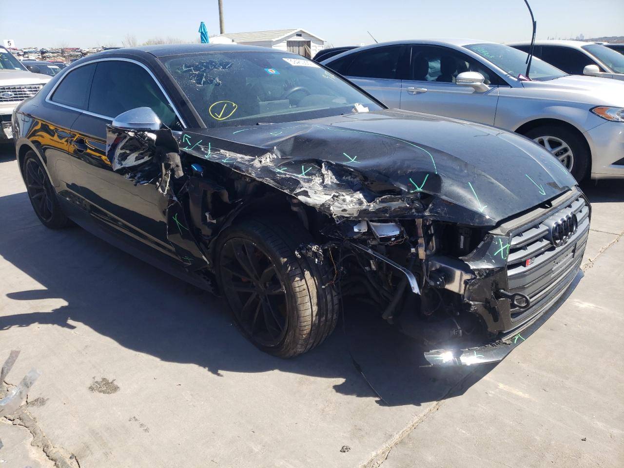 AUDI S5 PRESTIG 2018 with VIN WAUR4AF52JA021008 - Photo from auction