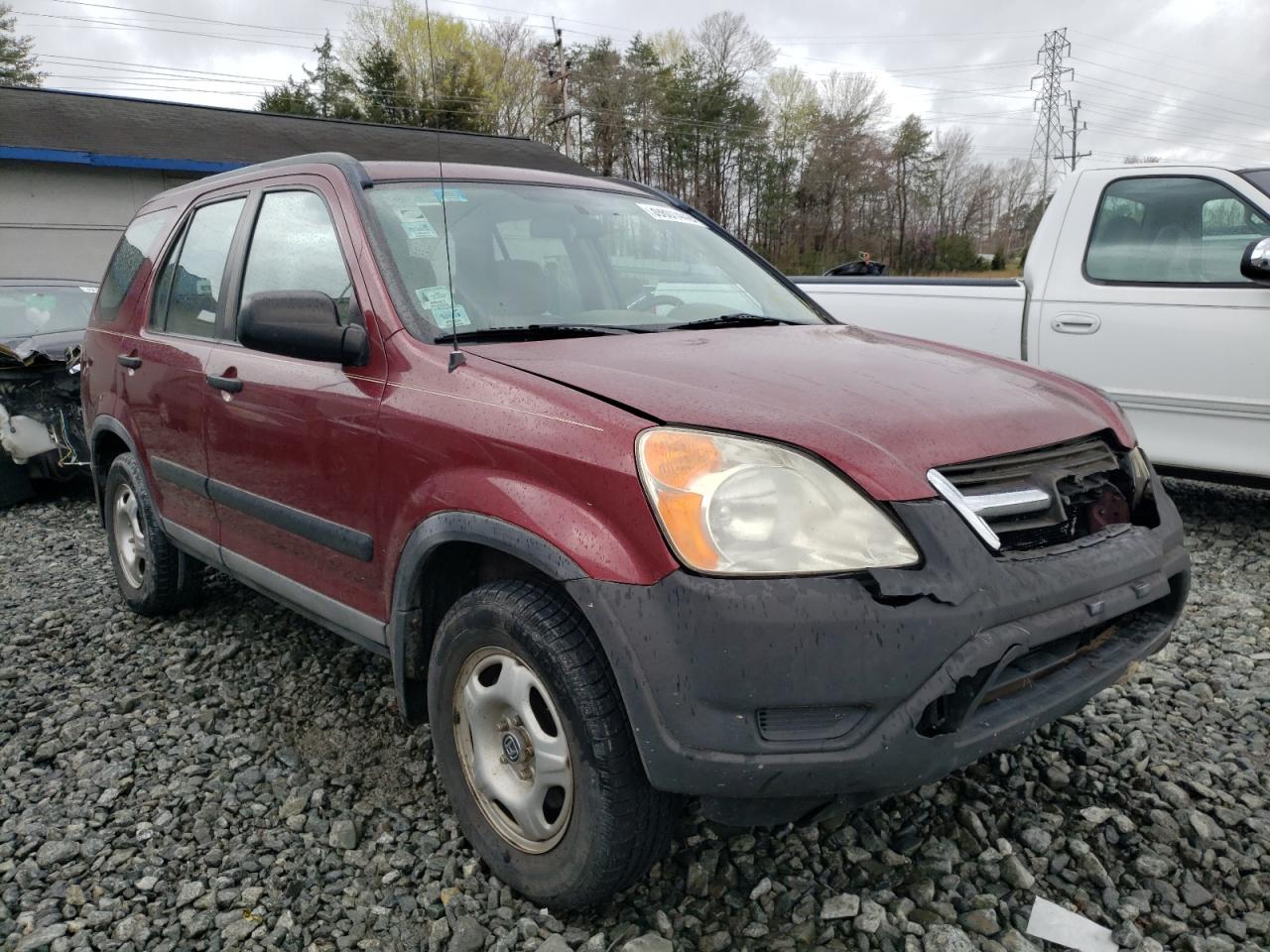 HONDA CR-V LX 2003 with VIN SHSRD77403U154462 - Photo from auction