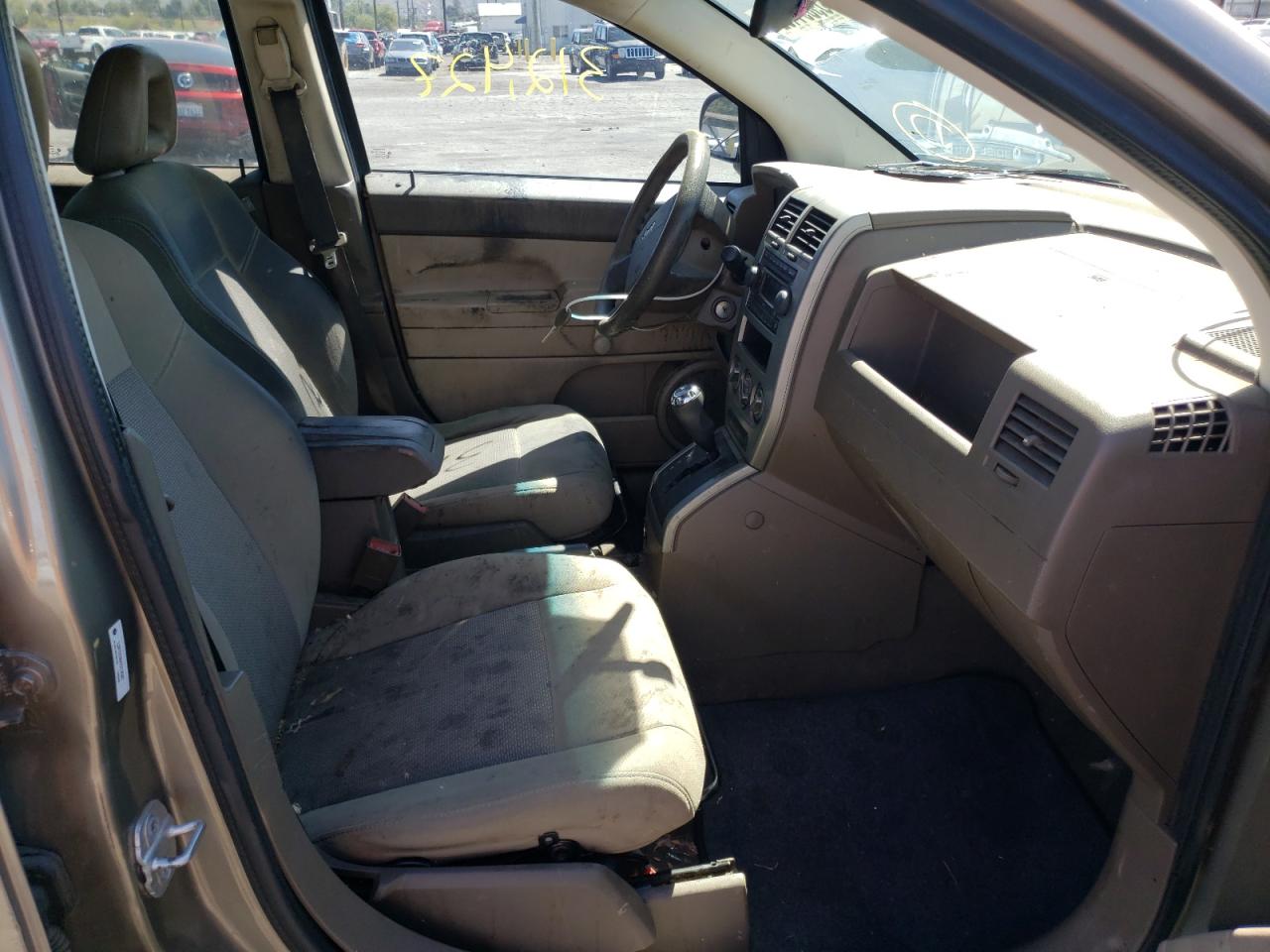 Photo 5 from auction – 2007 JEEP COMPASS with VIN 1J8FT47W47D116347