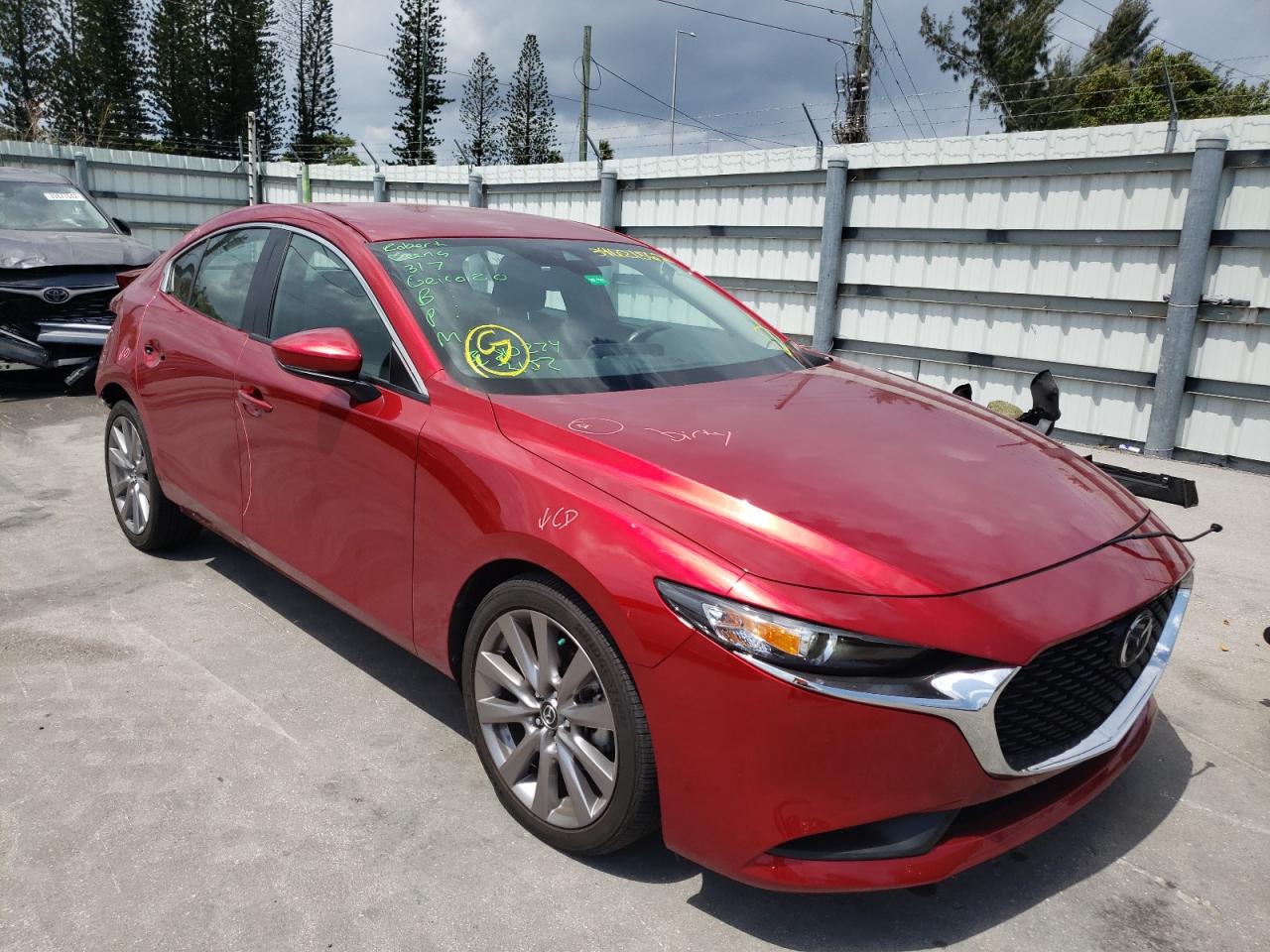 MAZDA 3 SELECT 2020 with VIN 3MZBPACL7LM131022 - Photo from auction