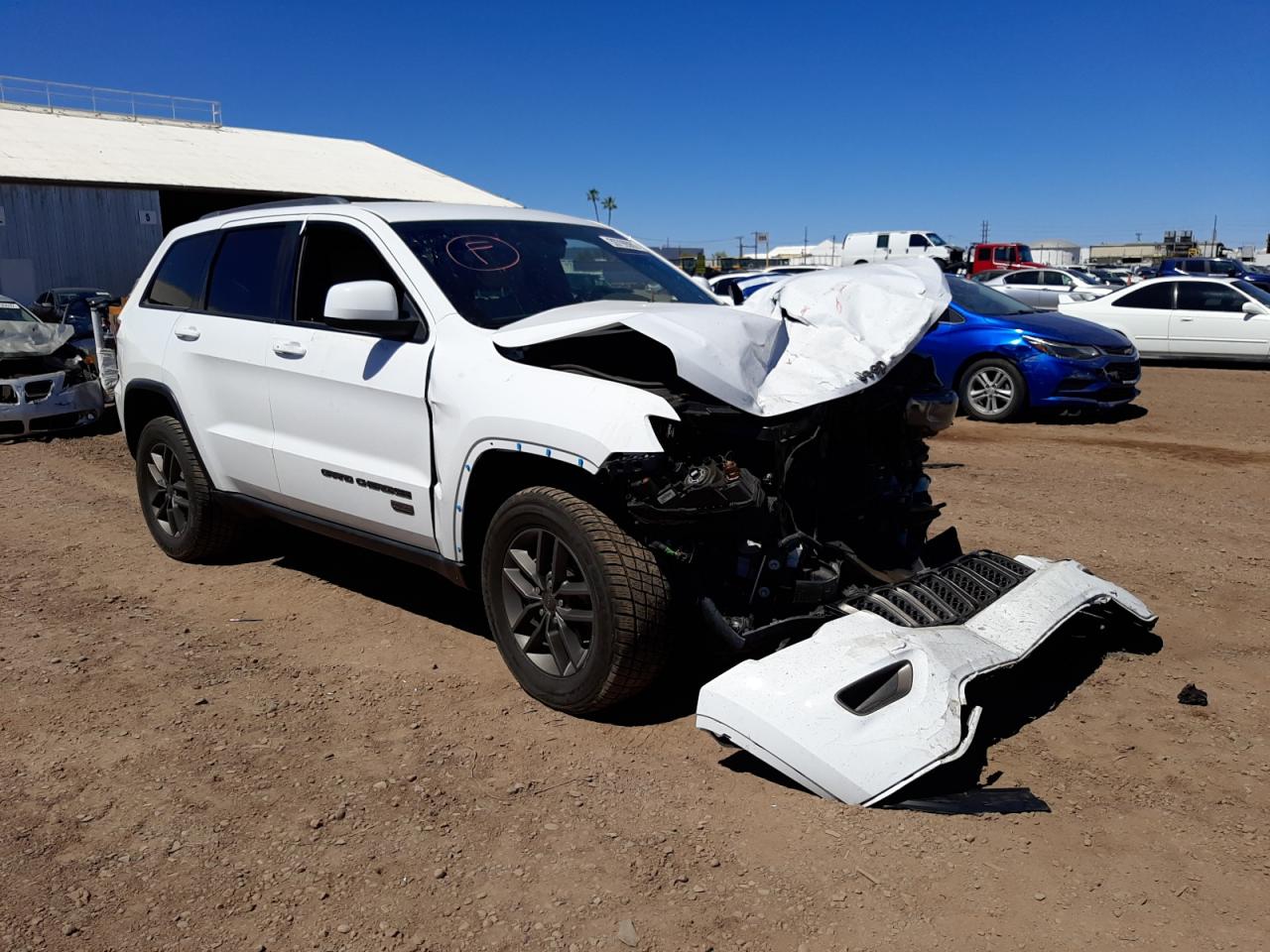 JEEP GRAND CHER 2016 with VIN 1C4RJFAG1GC457539 - Photo from auction