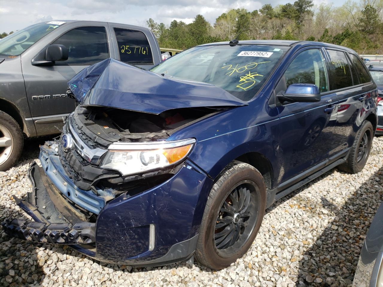 Photo 2 from auction – 2012 FORD EDGE SEL with VIN 2FMDK3J96CBA47798