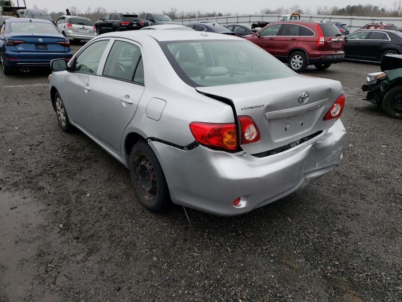 Photo 3 from auction – 2009 TOYOTA COROLLA BA with VIN JTDBL40E29J009762