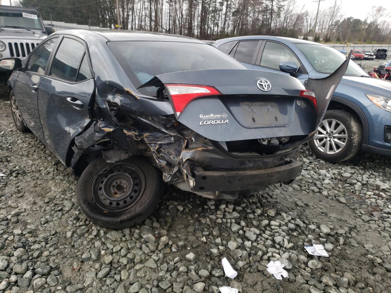 Photo 3 from auction – 2014 TOYOTA COROLLA L with VIN 2T1BURHE3EC195638