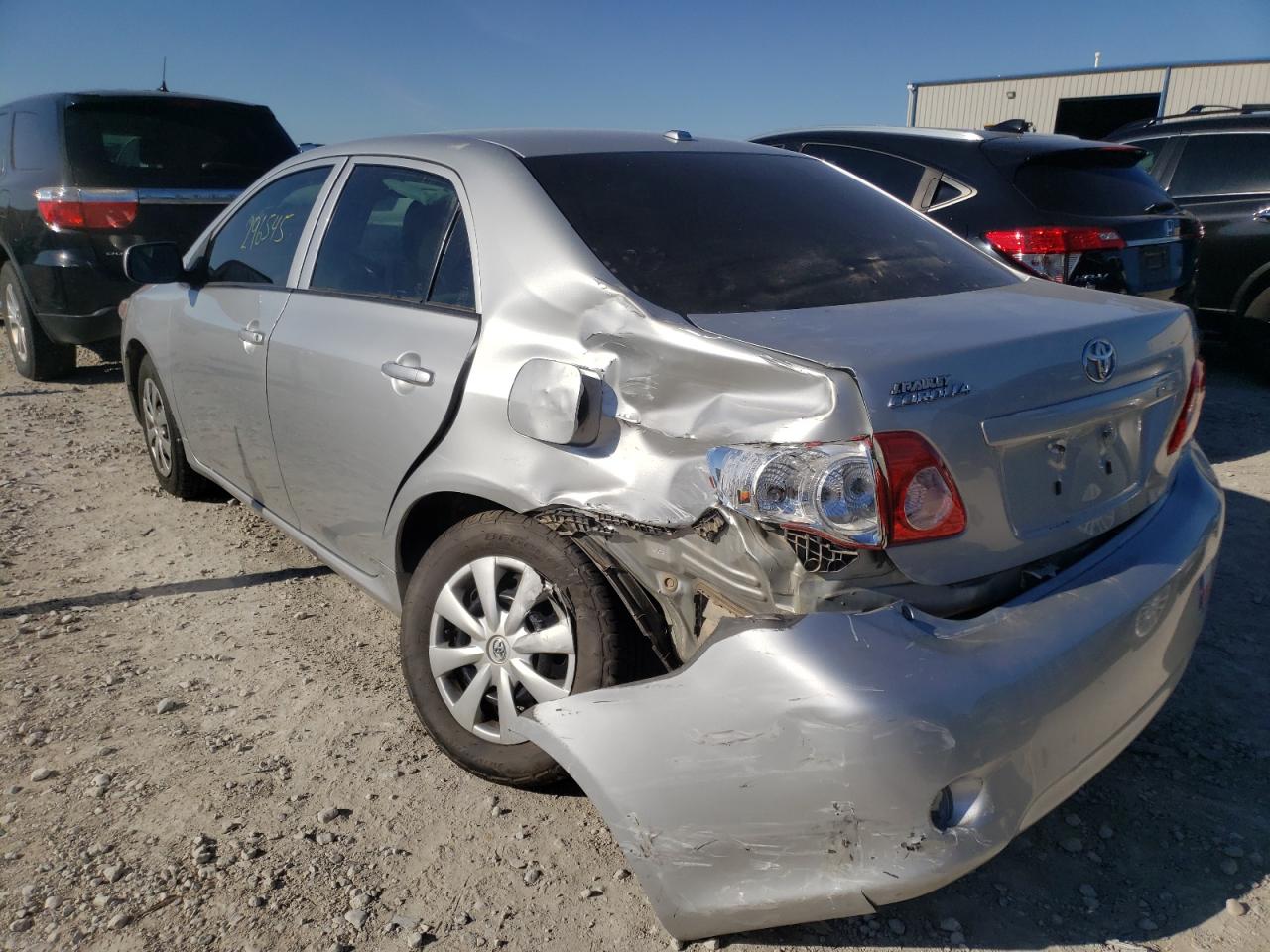 Photo 3 from auction – 2009 TOYOTA COROLLA BA with VIN JTDBL40E49J017040
