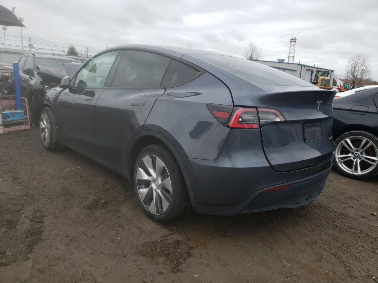 Photo 3 from auction – 2021 TESLA MODEL Y with VIN 5YJYGDEE5MF060454