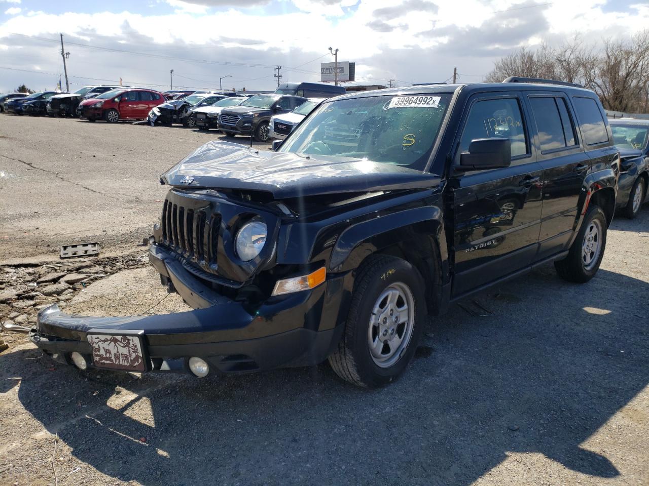 Photo 2 from auction – 2016 JEEP PATRIOT SP with VIN 1C4NJPBA0GD669342