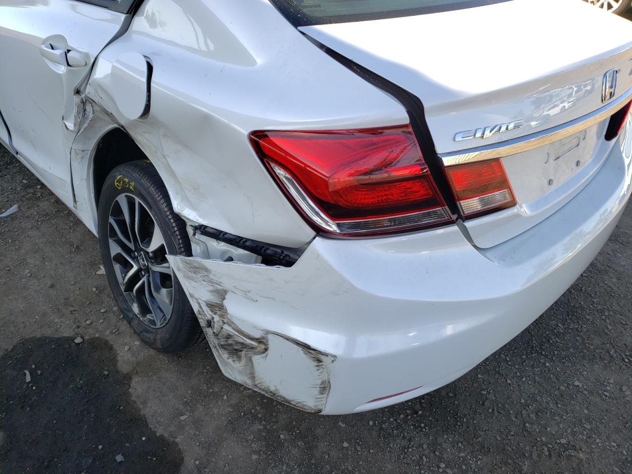 Photo 9 from auction – 2013 HONDA CIVIC EXL with VIN 19XFB2F94DE205159